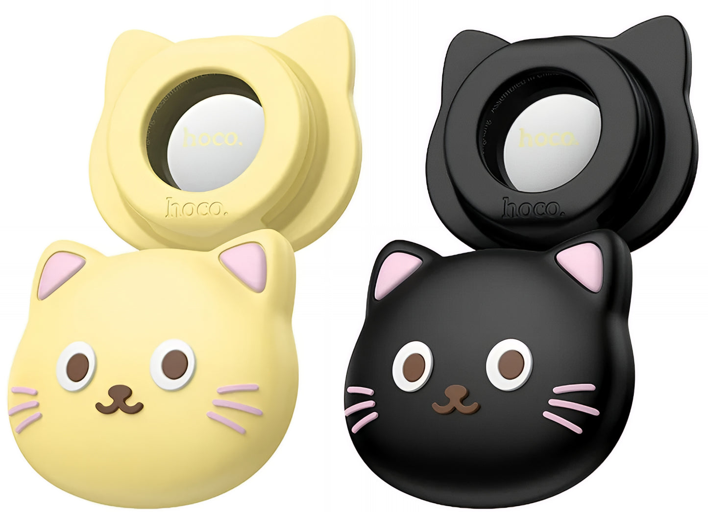 HOCO SmartTag E91D Cat for iOS-serien, Svart
