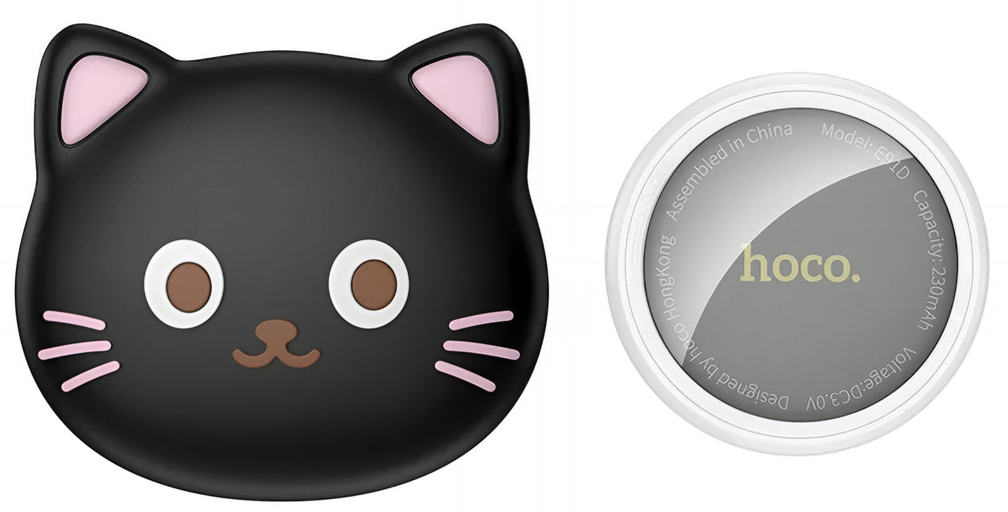 HOCO SmartTag E91D Cat for iOS-serien, Svart