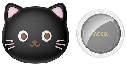 HOCO SmartTag E91D Cat for iOS-serien, Svart
