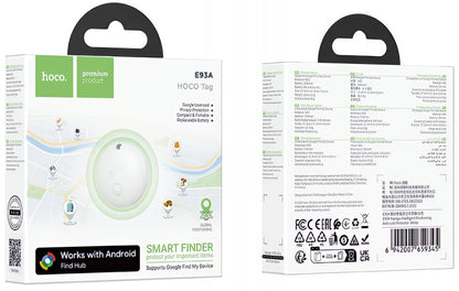 HOCO SmartTag E93A for Android-serien, Svart