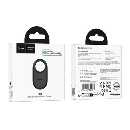 HOCO SmartTag E94 for iOS-serien, Svart