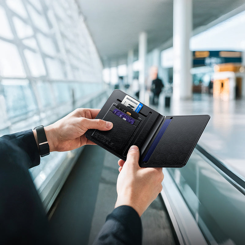 HOCO SmartTag Passport E91G for iOS-serien, svart