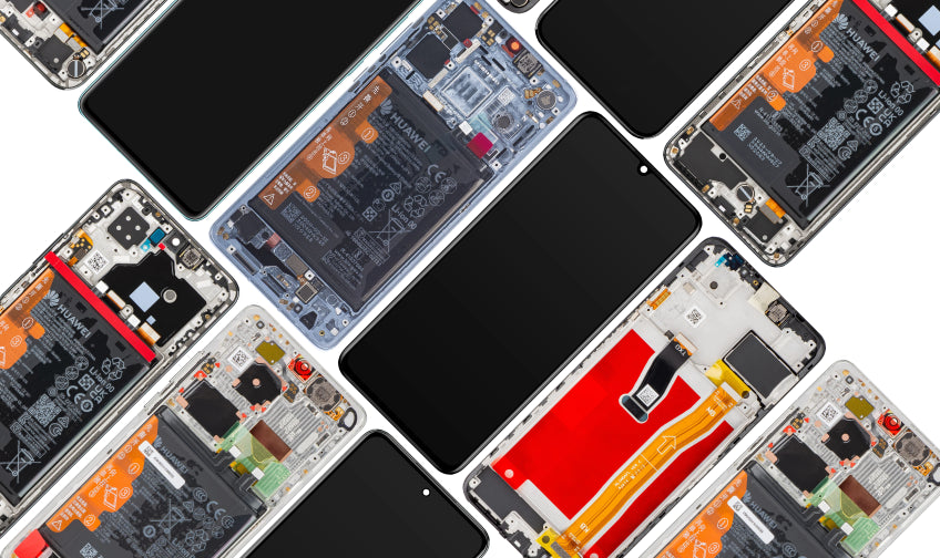 Huawei Premium OLED- og Kunlun Glass Skjermreparasjoner
