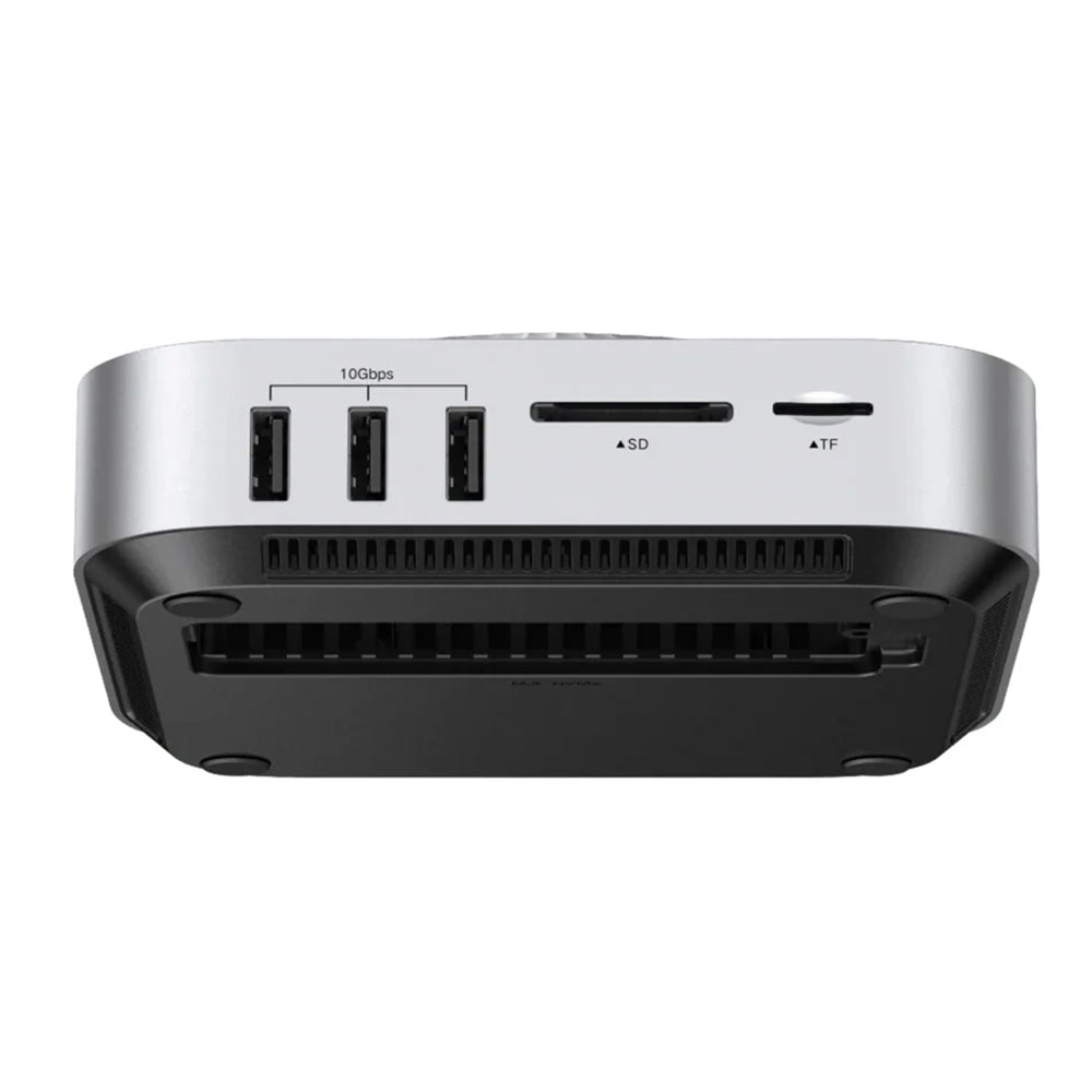 UGREEN Revodok Maxidok multifunksjonshub (85883EU) for Apple Mac Mini M4 / Mini M4 Pro, 10-i-1, sølv