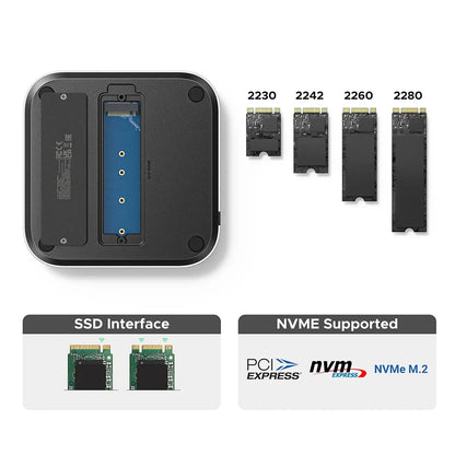 Multifunksjonell Hub GREEN CM841 (65487) for Apple Mac Mini M4, Svart
