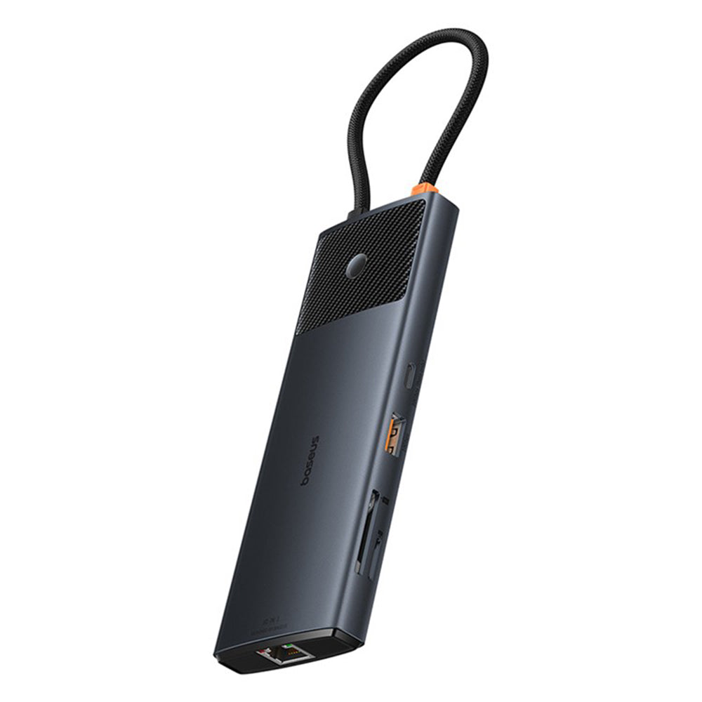 Hub USB-C Baseus Gleam II, 10in1, Svart B0114200