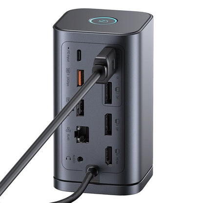 Hub USB-C Baseus SpaceMate, 11in1, Grå B00568101813-00