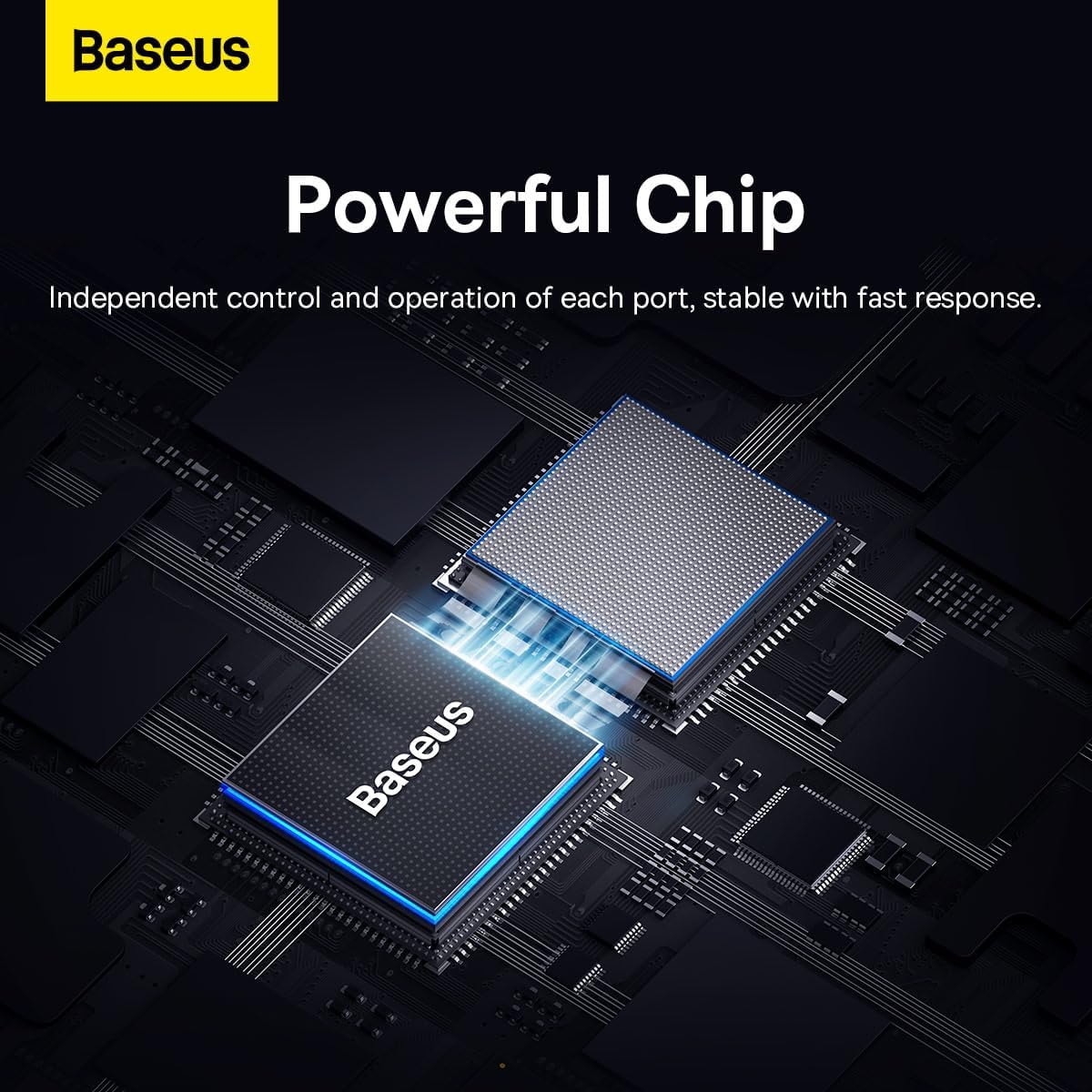 USB-C Hub Baseus UltraJoy, 4 x USB-A 3.0, Grå B0005280A813-03