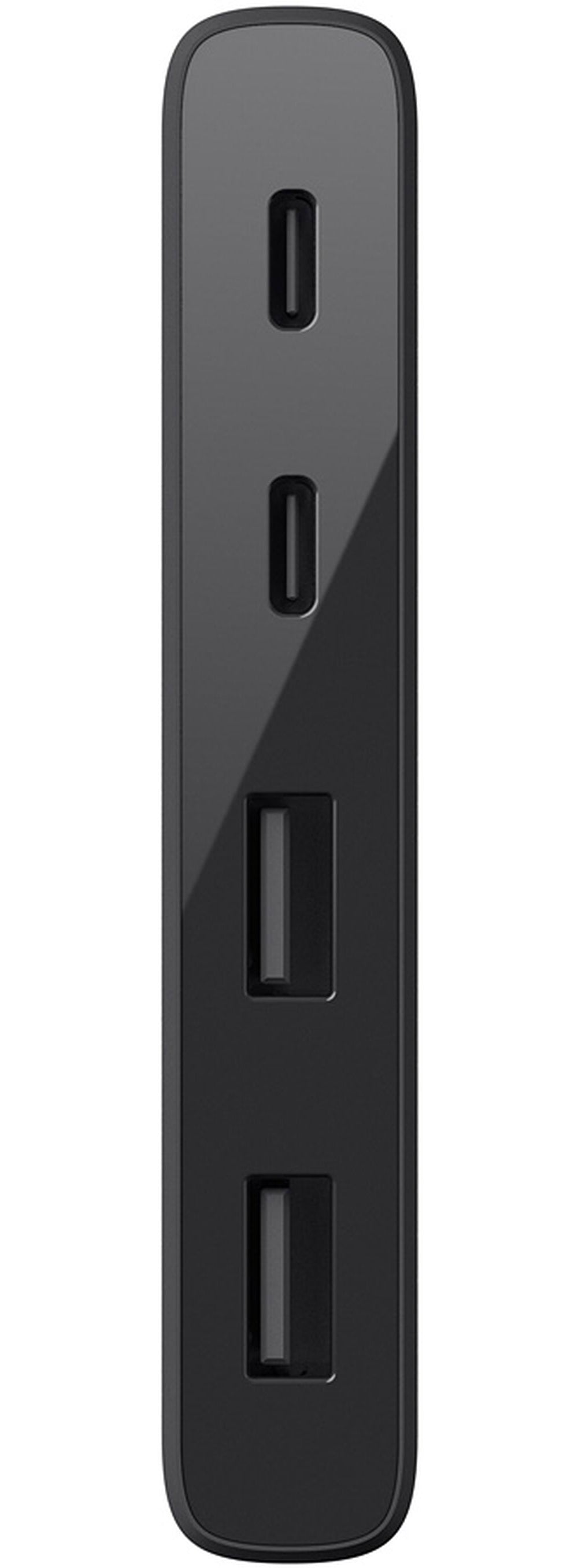 Belkin Mini USB-C-hub, 2 x USB-A 3.1 - 2 x USB-C, Svart F4U090btBLK