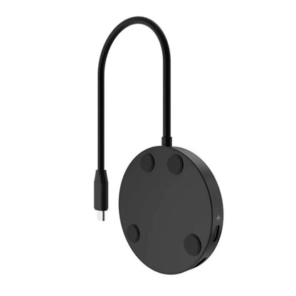 Hub USB-C Fixed MagHub, 7in1, Svart