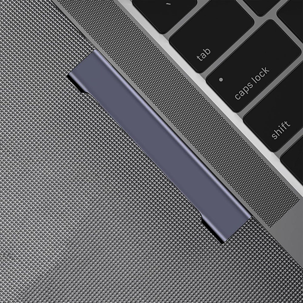 Hub USB-C Techsuit H12 ZenithDock, 4in1, Grå