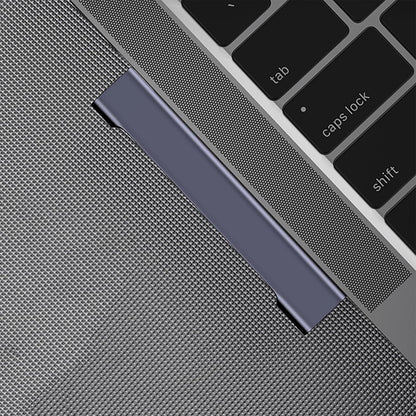 Hub USB-C Techsuit H12 ZenithDock, 4in1, Grå