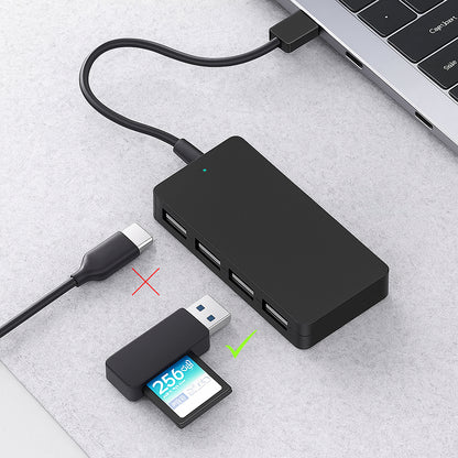 Hub USB-C Techsuit H16 QuantumNode, 4in1, Svart