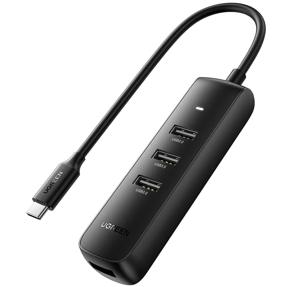 USB-C-hub UGREEN CM416 (10916), 4 x USB-A 3.0, Svart