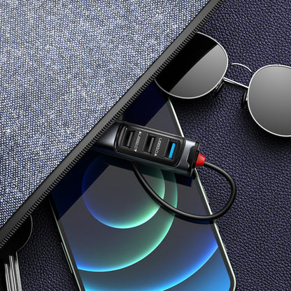 Hub USB-C Yesido HB23, 5in1, Grå