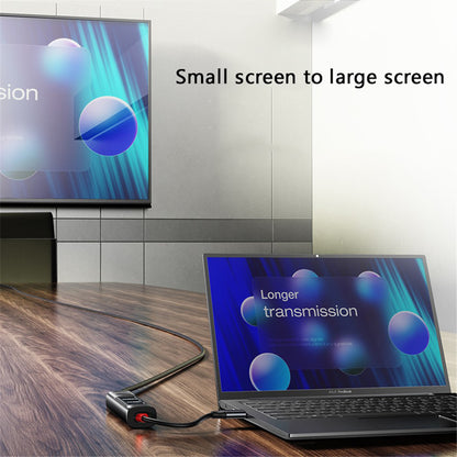 Hub USB-C Yesido HB23, 5in1, Grå