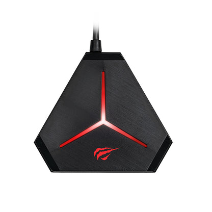 Hub USB HAVIT H95, 10in1, Svart