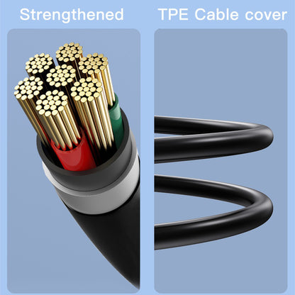 USB-hub Yesido HB12, 4i1, Grå