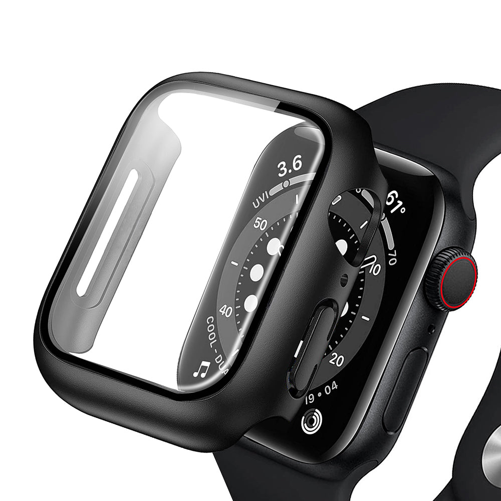 Anank Screen Guard-etui for Apple Watch Series 7 41mm, svart