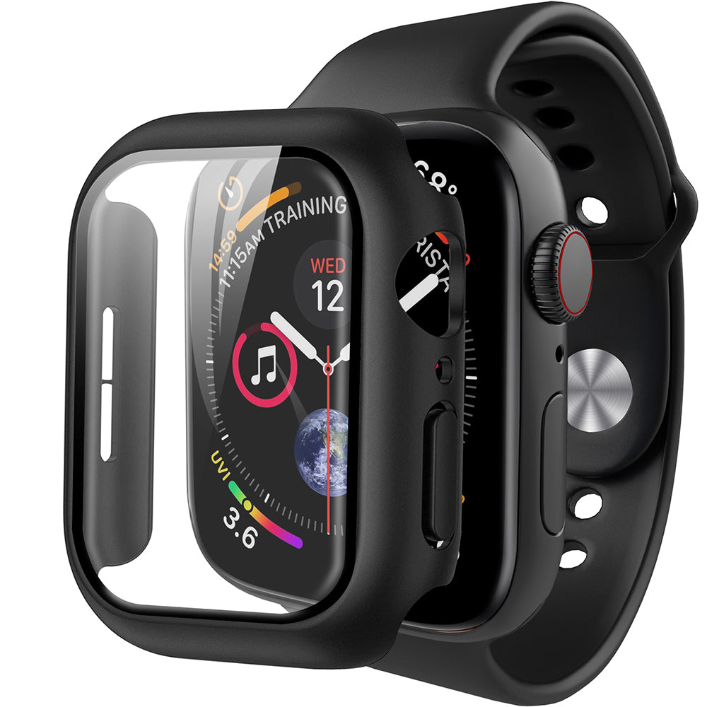 Anank Screen Guard-etui for Apple Watch Series 7 41mm, svart