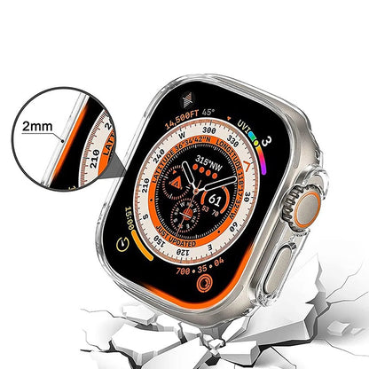 Anank Screen Guard-etui for Apple Watch Series 7 41mm, svart