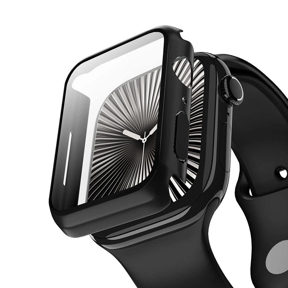 Anank Screen Guard-etui for Apple Watch Series 7 45mm, svart