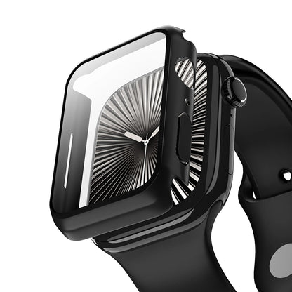 Anank Screen Guard-etui for Apple Watch Series 7 45mm, svart