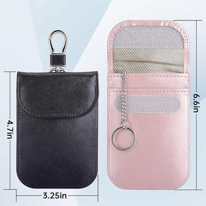 Lommebok med RFID-beskyttelse Techsuit AF2, Rosa