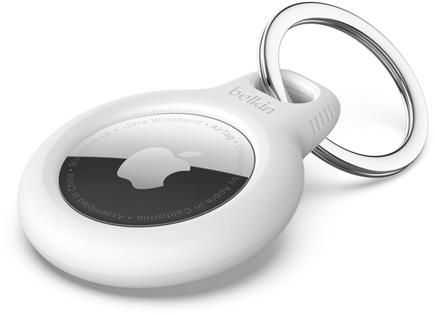 Belkin Key Ring-etui for Apple AirTag, hvit F8W973btWHT