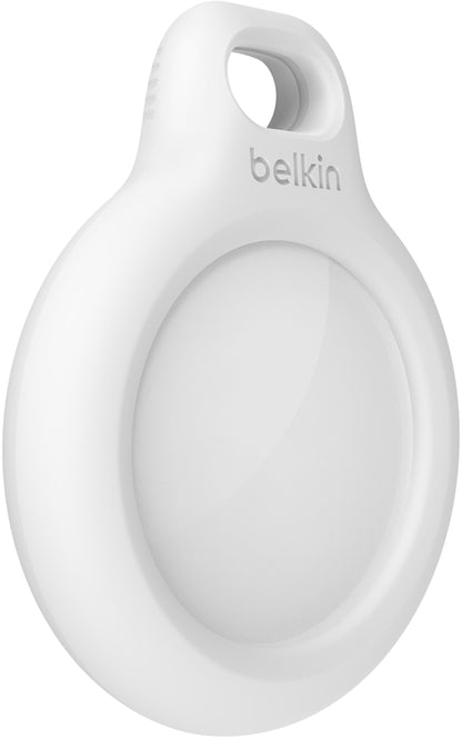 Belkin Key Ring-etui for Apple AirTag, hvit F8W973btWHT