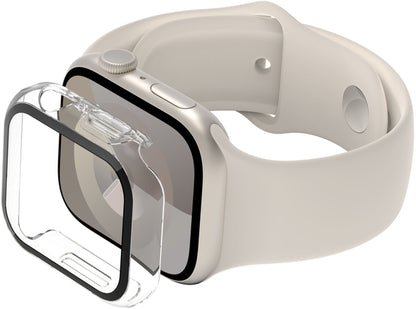 Belkin ScreenForce TemperedCurve deksel for Apple Watch 44mm / 45mm Series, Transparent OVG004zzCL-REV