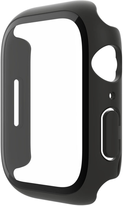 Belkin ScreenForce TemperedCurve deksel for Apple Watch 44mm / 45mm Series, svart OVG004zzBK-REV