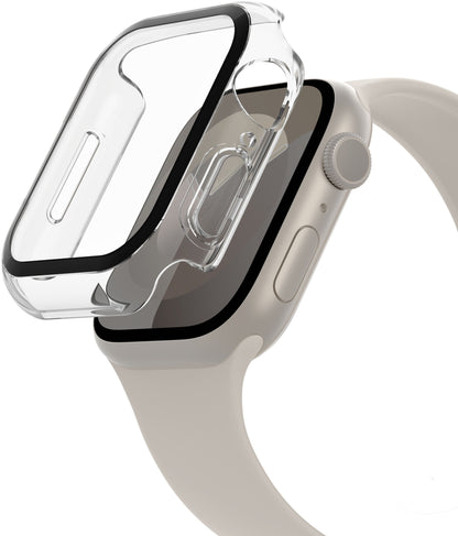 Belkin ScreenForce TemperedCurve deksel for Apple Watch 44mm / 45mm Series, Transparent OVG004zzCL-REV