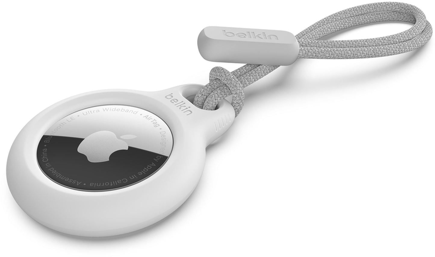 Belkin Strap-etui for Apple AirTag, hvit F8W974btWHT