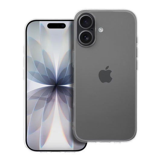 Deksel med kamerabeskyttelse for Apple iPhone 17, OEM, 2mm, gjennomsiktig