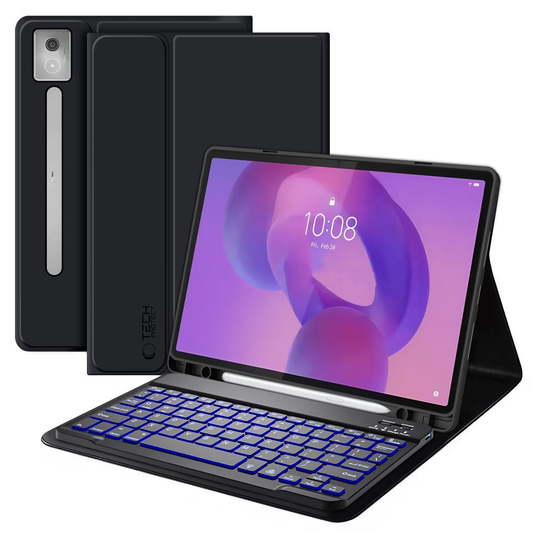 Tastaturetui for Lenovo Idea Tab Pro, Tech-Protect, SC PEN, Svart
