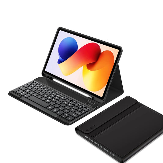 Etui med tastatur for Xiaomi Poco Pad M1 / Redmi Pad 2 Pro, Tech-Protect, SC PEN, Svart