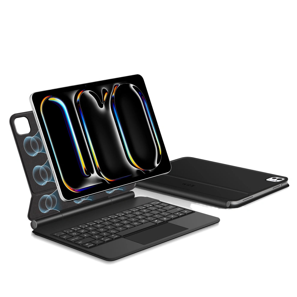 Etui med tastatur for Apple iPad Pro 11 (2025) / (2024), Tech-Protect, SmartCase Magnetic, Svart