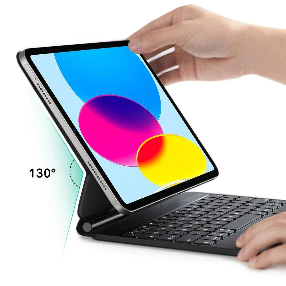 Tastaturdeksel for Apple iPad (2025) / (2022), ESR, Rebound New, Svart