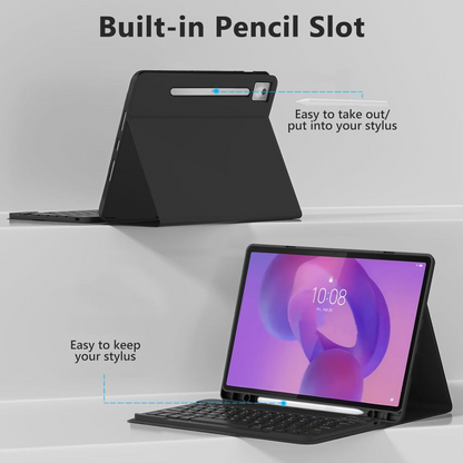 Tastaturetui for Lenovo Idea Tab Pro, Tech-Protect, SC PEN, Svart