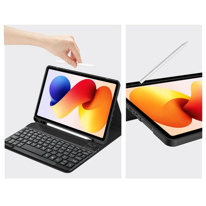 Etui med tastatur for Xiaomi Poco Pad M1 / Redmi Pad 2 Pro, Tech-Protect, SC PEN, Svart