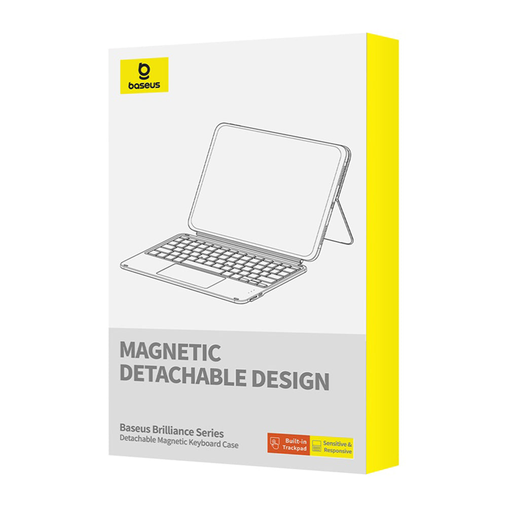 Tastaturdeksel for Apple iPad (2022), Baseus, Brilliance, Svart