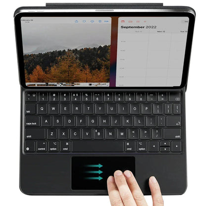 Tastaturdeksel for Apple iPad (2025) / (2022), ESR, Rebound, Grå