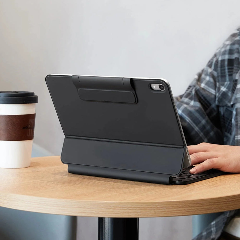 Tastaturdeksel for Apple iPad (2025) / (2022), ESR, Rebound, Grå