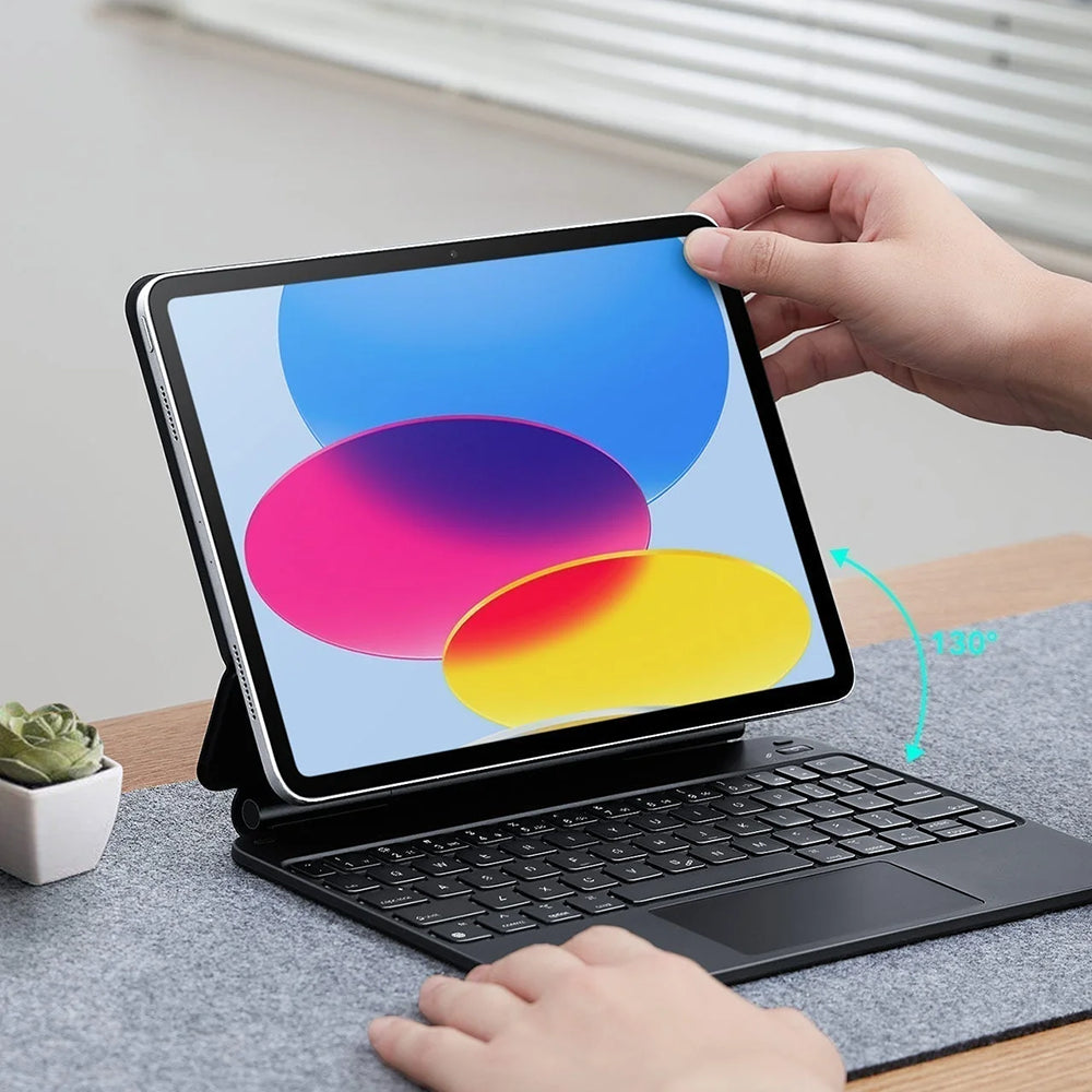 Tastaturdeksel for Apple iPad (2025) / (2022), ESR, Rebound, Grå