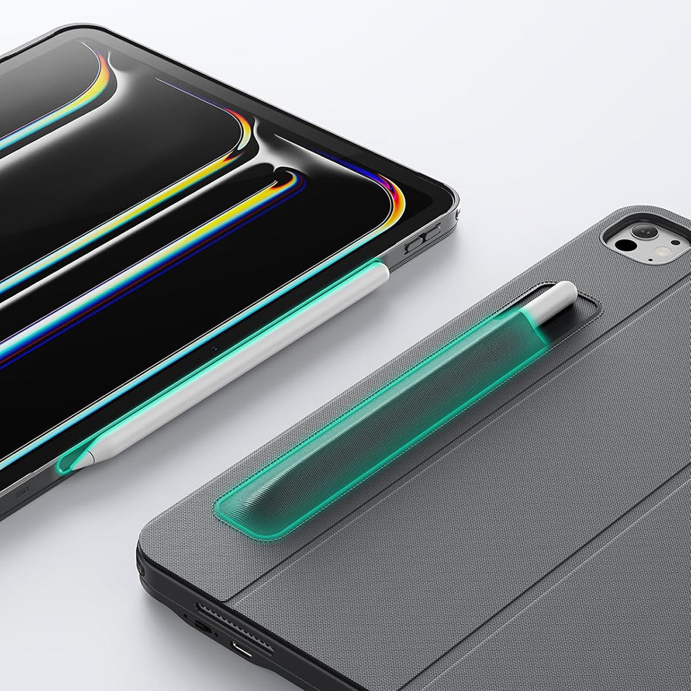 Tastaturetui for Apple iPad Air 13 (2025) / Air 13 (2024), ESR, Shift, Grå