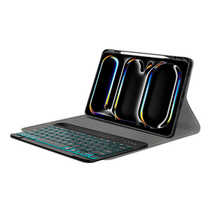 Tastaturdeksel for Apple iPad Pro 11 (2024), Techsuit, CozyTab, Svart