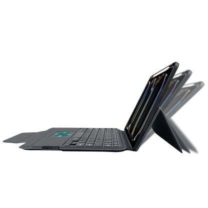 Tastaturdeksel for Apple iPad Pro 11 (2024), Techsuit, KeyTab Pro, Svart