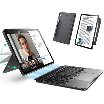 Tastaturdeksel for Apple iPad Pro 13 (2024), ESR, Shift, Grå