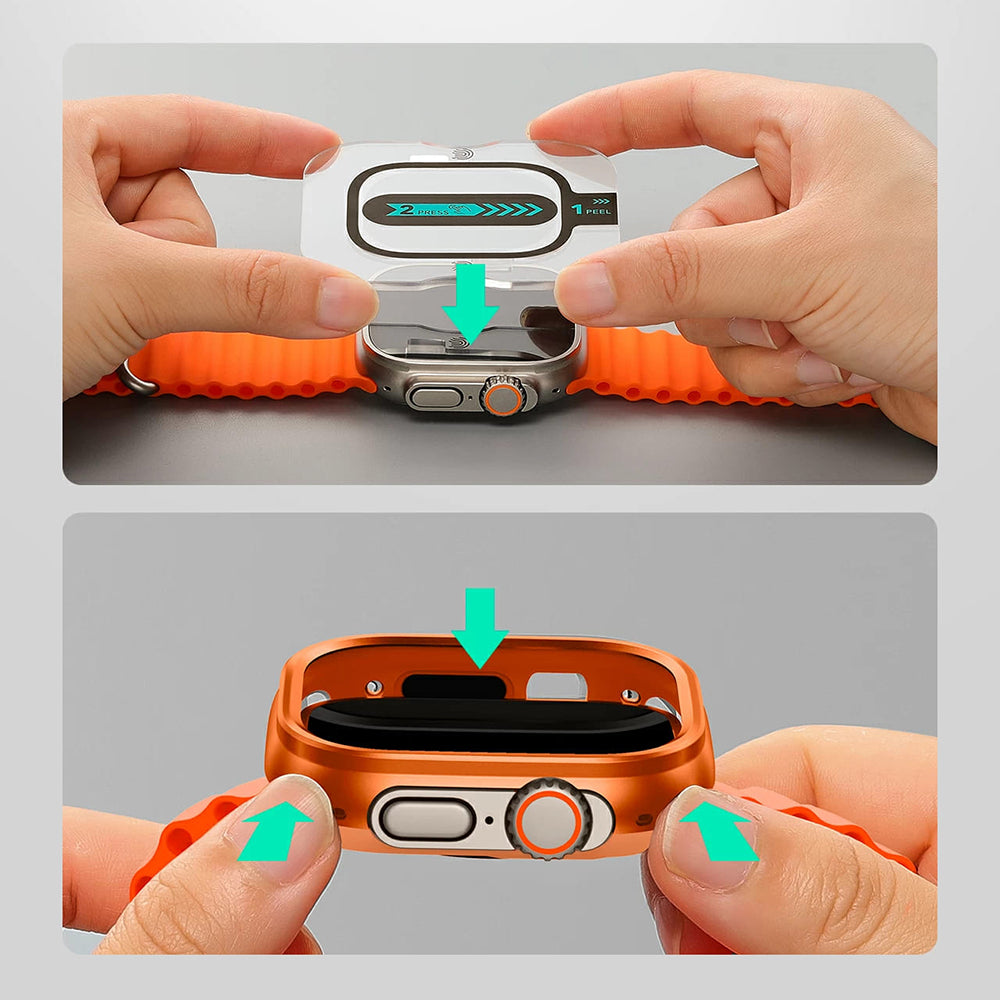 ESR Armorite-deksel for Apple Watch Ultra Series, Grå